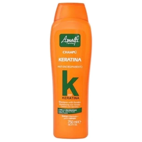 Amalfi Anti-Frizz с кератином шампунь 750 ml