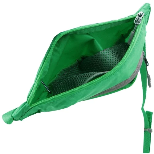 Женская поясная сумка Onepolar зеленая (W5661-green): Застежка Молния