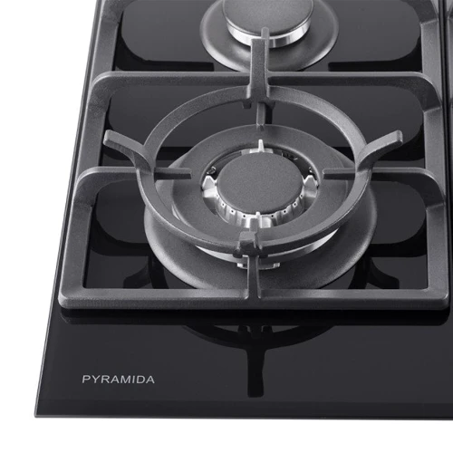 Варочная поверхность газовая Pyramida PFG 647 Black Luxe фото 4