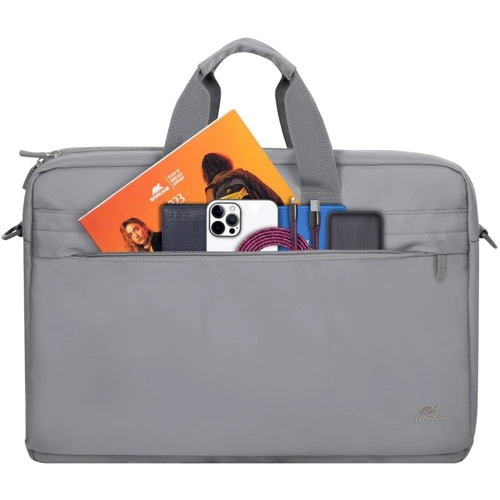 Сумка для ноутбука Rivacase 15.6" Ulsan Grey (8235): Матеріал полиэстер