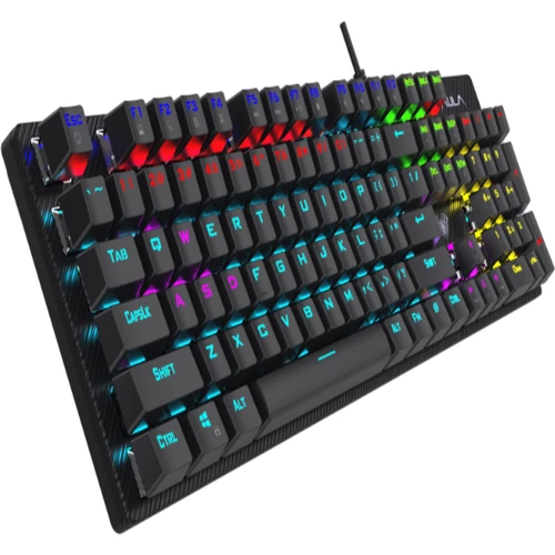 Клавиатура Aula Mechanical S2022 Black keycaps, blue switch (6948391202235): Подключение проводное