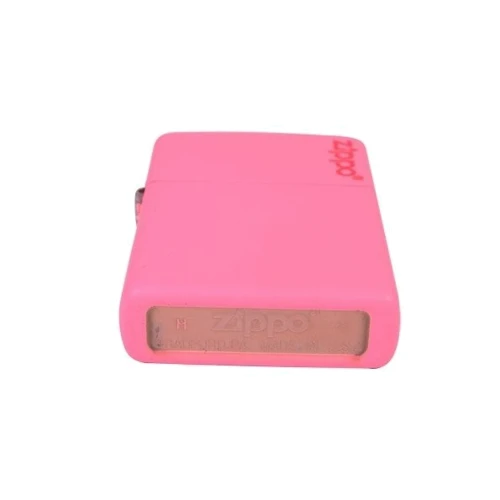 Зажигалка Zippo 238 Pink MATTE w/ LOGO (238ZL) фото 6