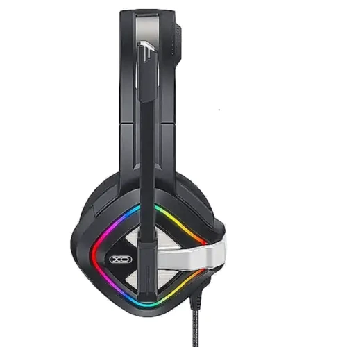 Наушники XO GE-08 Static RGB USB+3.5mm Black: Тип крепления оголовные
