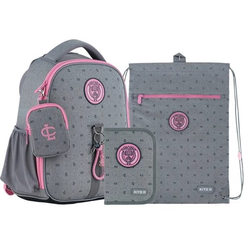Набор Kite 555S College Line girl рюкзак + пенал + сумка для обуви (SET_K24-555S-2)