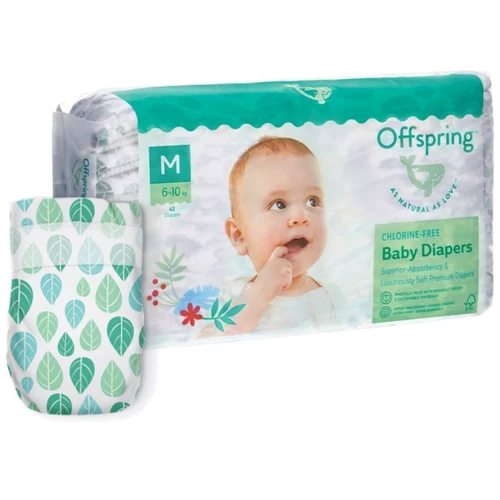 Підгузки Offspring, Листя, розмір M (DP-OI-FAT-M42P-LEA)