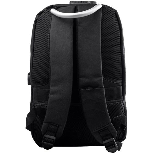 Чоловік рюкзак Valiria Fashion чорний (DETAB1805-2): Фактура Ткана, матова