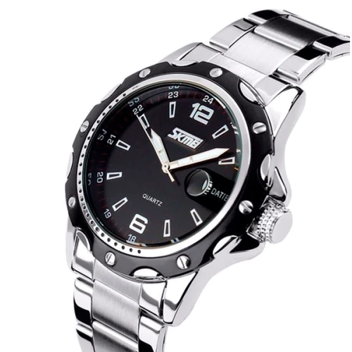 Наручний годинник Skmei Robby Steel 0992S: Стиль Спортивный