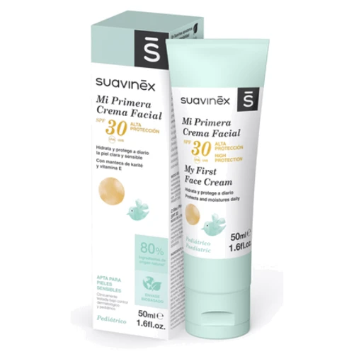 Детский крем Suavinex SPF 30 для лица 50 мл (307079)