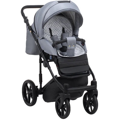 Коляска 2 в 1 Adamex Rimini ECO кожа 100% RI-243: Ширина шасси 58