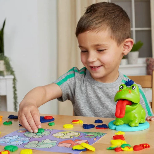 Игровой набор Play-Doh Hasbro Лягушка и цвета (F6926) фото 5