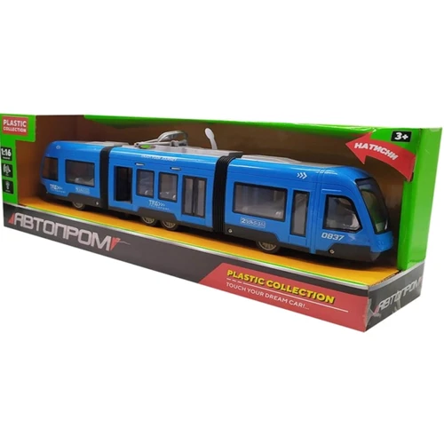 Трамвай АВТОПРОМ синій (7955AB): Виробник АВТОПРОМ