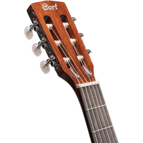 Класична гітара CORT Jade E Nylon (Burgundy Red Burst) фото 7