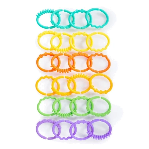 Брязкальце Bright Starts Lots of Links Кільця (8664)