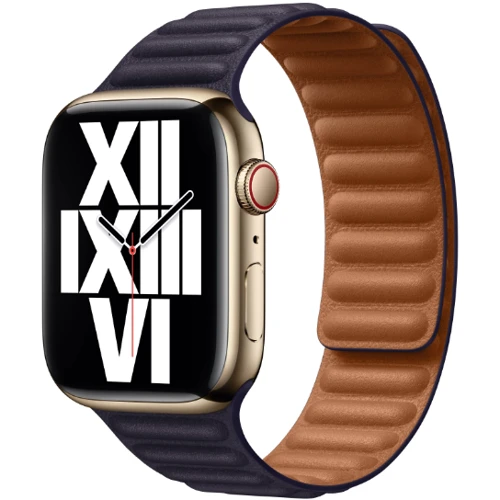 Аксесуар для Watch Apple Leather Link Ink S/M (MP833) для Apple Watch 38/40/41mm