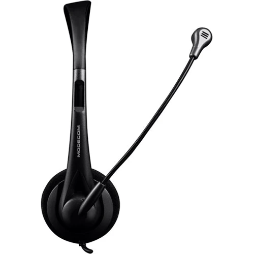 Наушники Modecom MC-219U USB Black (S-MC-219U): Тип конструкции накладные