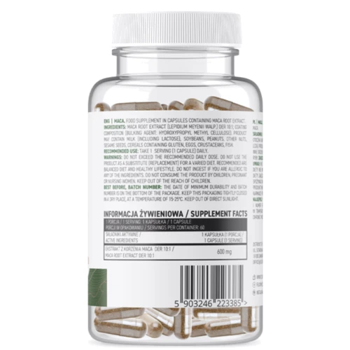 OstroVit Maca Корень маки 60 веганских капсул