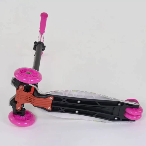 Самокат Best Scooter Maxi Бело-розовый (А 25598/779-1341): Тип колес литые