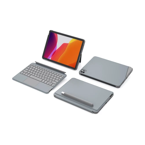 Аксессуар для iPad WIWU Combo Touch Keyboard Case Grey for iPad 10.9 (2022 / 2024) / iPad 11 2025 фото 5