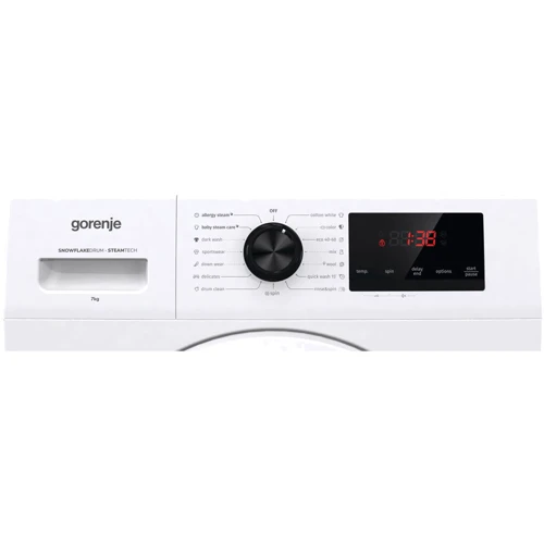 Пральна машина Gorenje WHP72ES: Тип завантаження фронтальна