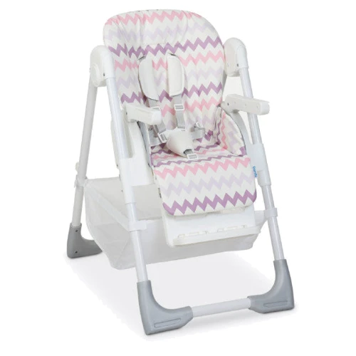 Стульчик для кормления Bambi M 4507 (baby pink): Регулировка высоты стула 7 позиций