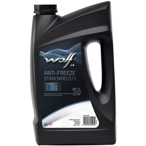 Охолоджуюча рідина WOLF COOLANT STANDARD G11 -36°C 4Lx4