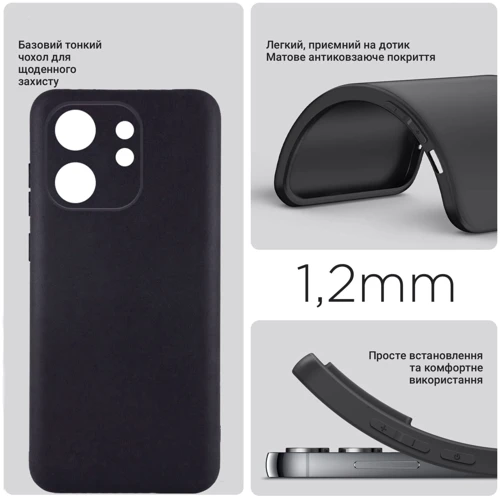 Чехол для телефонов BeCover TPU Case Black for Infinix Smart 9 (X6532) (712495)