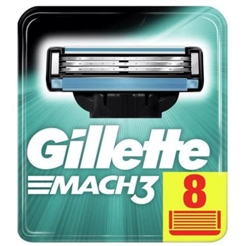 Gillette Mach3 Сменные кассеты для бритья 8 шт.