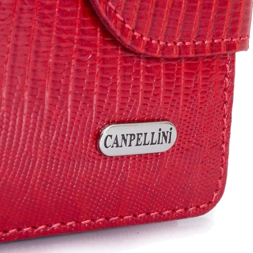 Женский кошелек Canpellini красный (SHI967-15): Материал Натуральная кожа