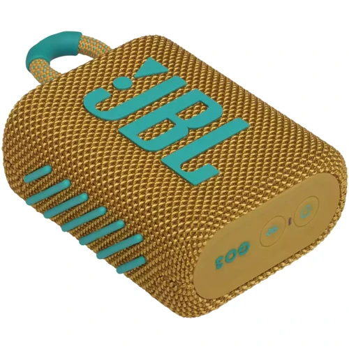 Акустика JBL GO 3 Yellow (JBLGO3YEL): Цвет желтый