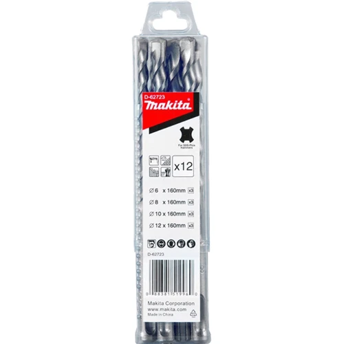 Набір бурів Makita для SDS-PLUS D-62723