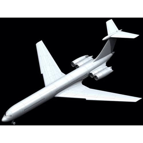 Советский пассажирский самолет Ilyushin-62M (ICM14405): Производитель ICM