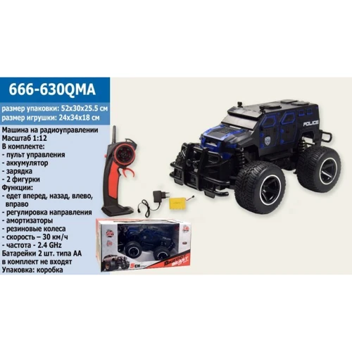 Внедорожник на радиоуправлении One Key Полиция 666-630QMA в ассортименте