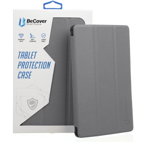 Аксессуар для планшетных ПК BeCover Smart Case Gray for Huawei MatePad T8 (705076)