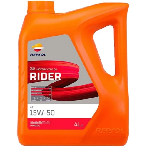 

Масло для мототехники Repsol Rider 4T 15W-50 (5х4Л)