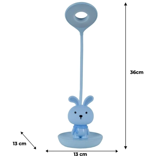 Настольная лампа Kite LED с аккумулятором Bunny (K24-492-1-3)
