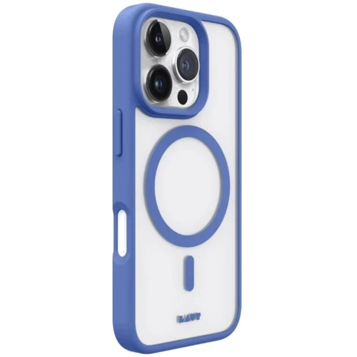 Чехол для iPhone LAUT HUEX PROTECT MagSafe Light Blue (L_IP24D_HPT_BL) for iPhone 16 Pro Max фото 6