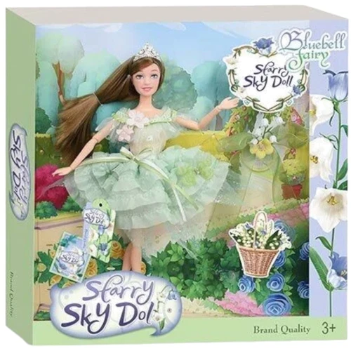 Кукла Starry Sky Doll Фея с аксессуарами, высота 30 см (SK 049 C): Возраст от 3 лет