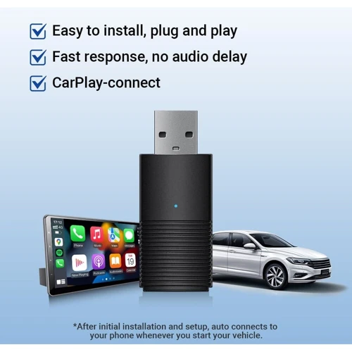 Бездротовий Адаптер Ottocast Mini Wireless CarPlay Adapter for Apple CarPlay (CP86) фото 2