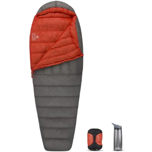 Спальный мешок Flame FmII (2/-4°C) 183 см - Right Zip Dark Grey/Paprika от Sea to Summit (STS AFM2-WL)
