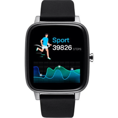 Смарт-часы Gelius Pro iHealth (IP67) Black: Цвет ремешка черный