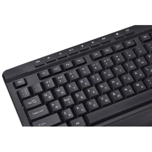 Комплект бездротовий 2E MF410 (2E-MK410MWB): Тип клавіш мембранный