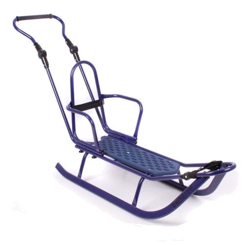 Санки Adbor Piccolino с регулируемой ручкой (синий): Производитель Adbor