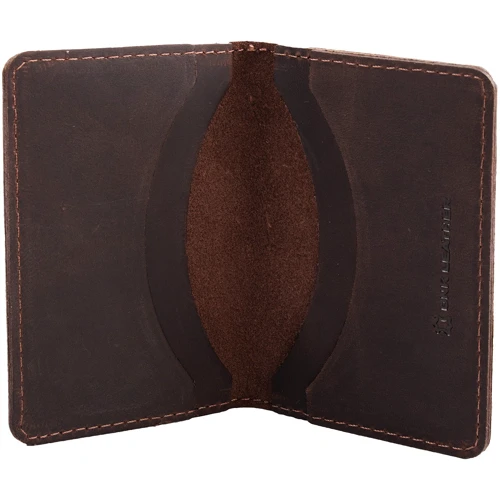 Мужская обложка для документов DNK Leather коричневая (DNK-minidoc-fileR-colF): Тип Обложки для документов