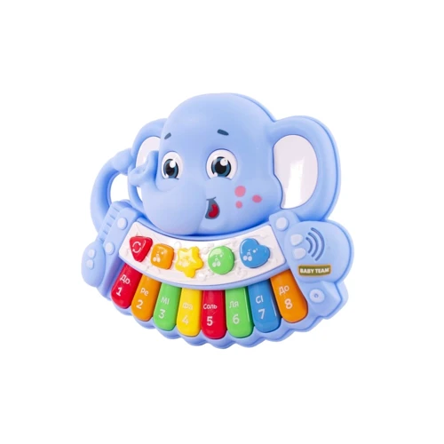 Игрушка музыкальная Baby Team Пианино Слоник, (8630)