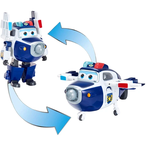 Игровая фигурка-трансформер Super Wings Transforming-Supercharge Paul Пол (EU740303): Вид Персонажи мультфильмов