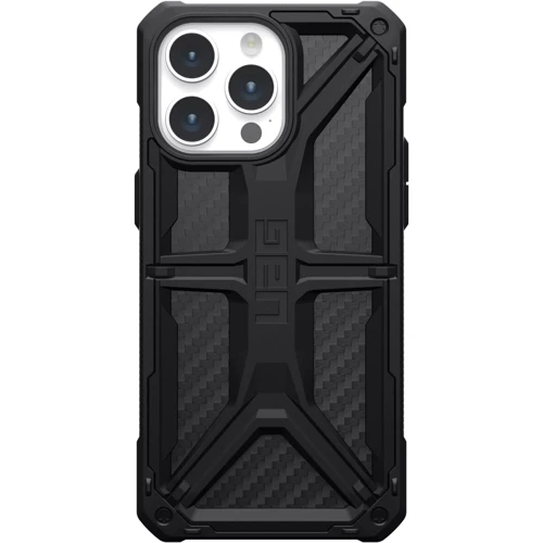 Чехол для iPhone Urban Armor Gear UAG Monarch Carbon Fiber (114298114242) for iPhone 15 Pro Max: Цвет черный
