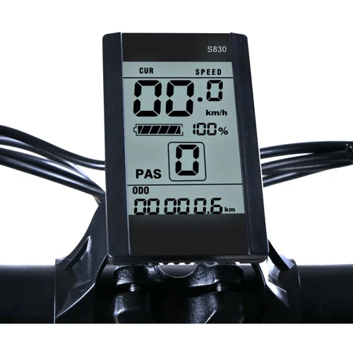 Електровелосипед SAMEBIKE XWXL09 (750 Вт, 10 А/год, 48 В), колеса 20", чорний фото 11