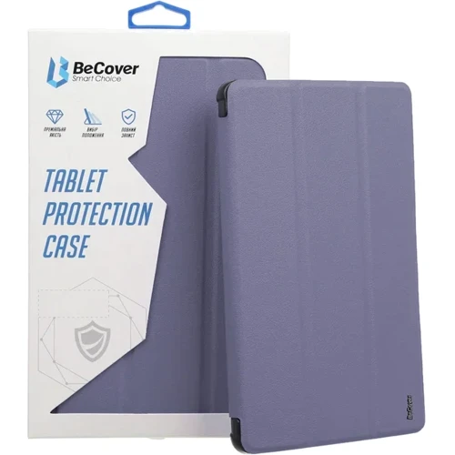 Аксесуар для iPad BeCover Tri Fold Soft TPU з Pencil Mount Purple для iPad Pro 12.9 (2020-2022) (711117) фото 5