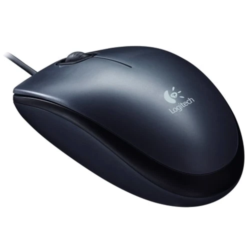 Мышь Logitech Mouse M100 Dark (910-001604): Тип сенсора оптический