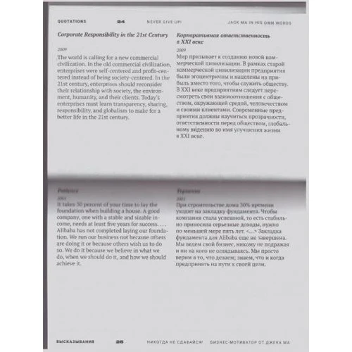 Ніколи не здавайся! Бізнес-мотиватор від Джека Ма: ISBN 978-5-6040009-0-8